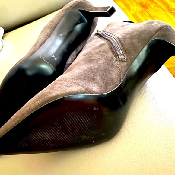 Kendall and Kylie Liza Suede Lace-Up Boots - Dark Grey - Size 9M - Like NWOB - Picture 7 of 7